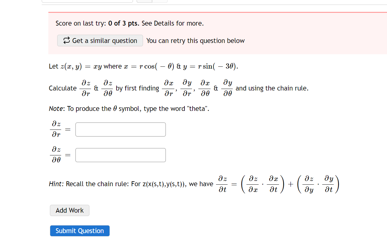 Solved Score On Last Try: 0 Of 5 Pts. See Details For More. | Chegg.com