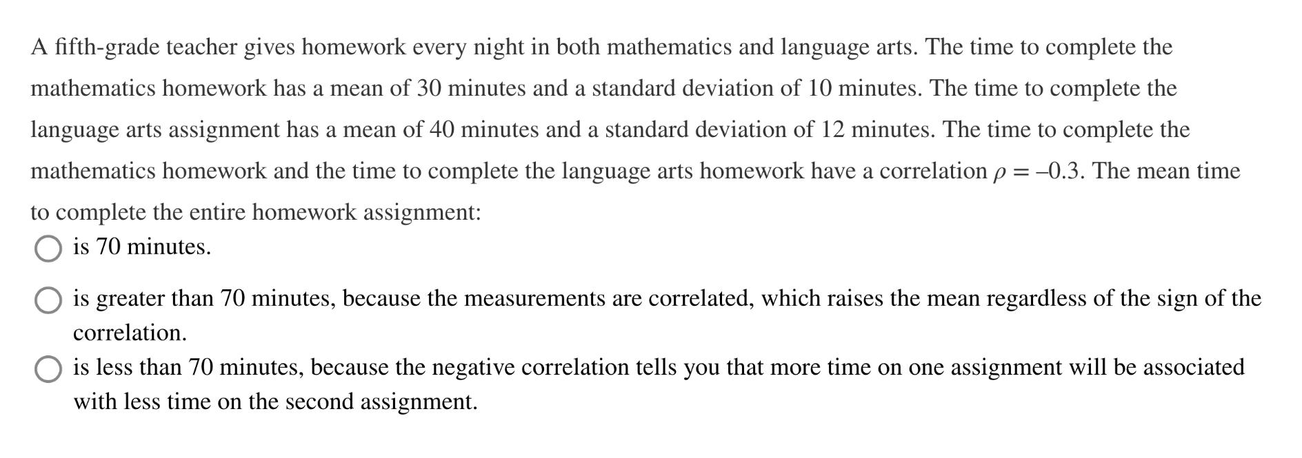 solved-a-fifth-grade-teacher-gives-homework-every-night-in-chegg