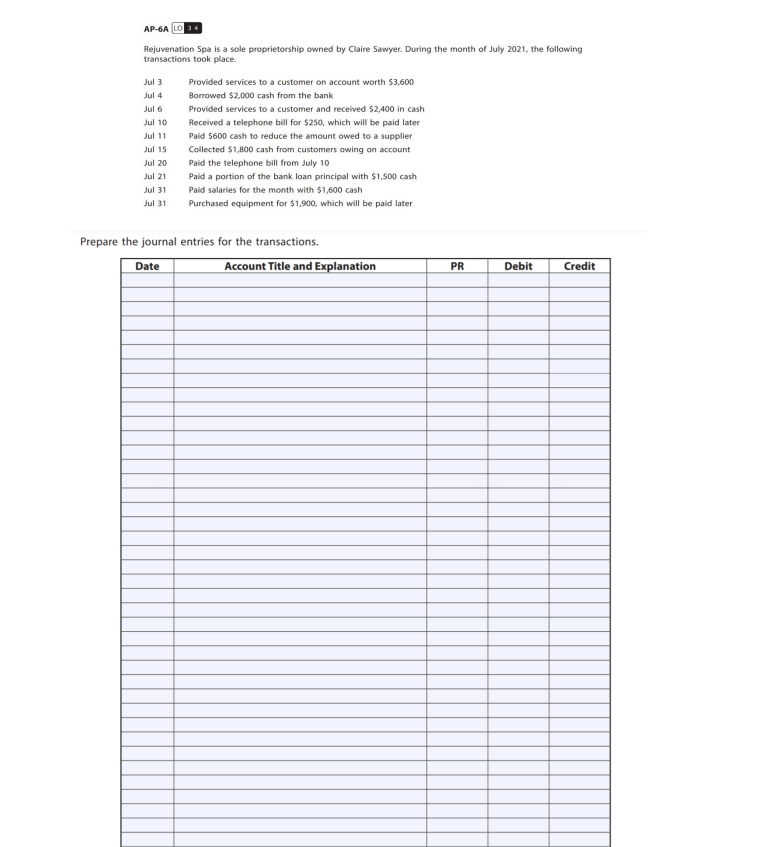 Solved Chapter 4 The Accounting Cycle: Journals and Ledgers | Chegg.com