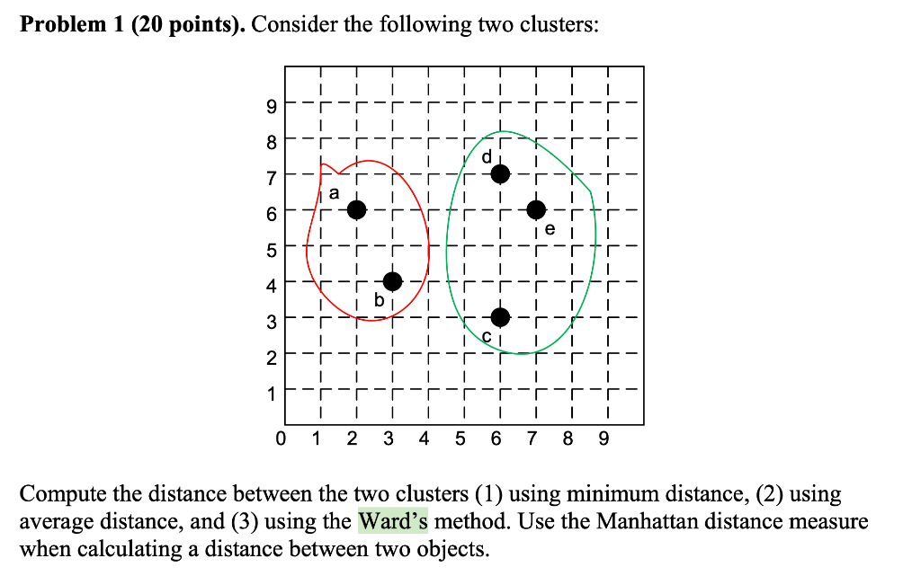 Problem 1 (20 points). Consider the following two | Chegg.com