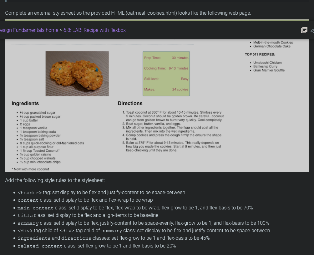 Solved File Edit Format View Help /* Add your styles here */ | Chegg.com