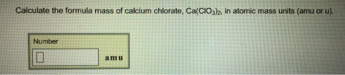 Gram Formula Mass Of Calcium Carbonate