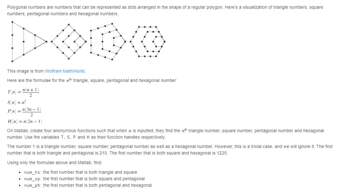 Solved Polygonal numbers are numbers that can be represented | Chegg.com