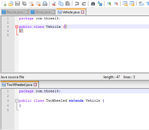 Solved I have four classes and trying to write them in UML | Chegg.com
