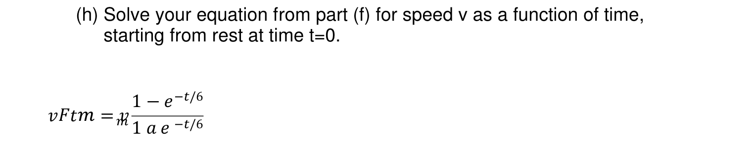 P=cdρAv3≈1.2 kg⋅m−3×4 m2×8×36003 s31015 m3≈0.8MW(g) | Chegg.com