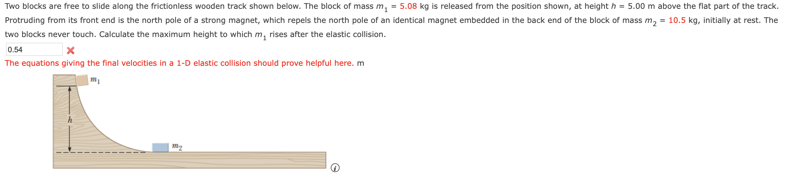 Solved = Two blocks are free to slide along the frictionless | Chegg.com