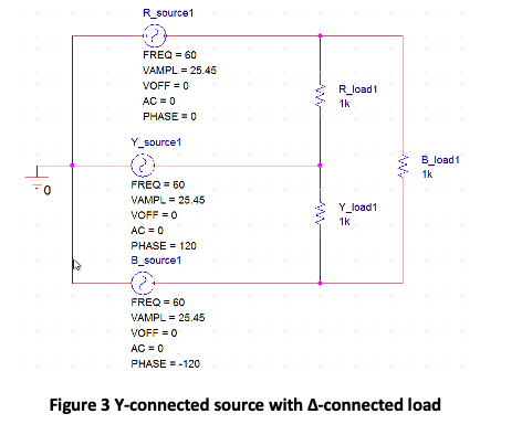 Solved C. This 3 phase source is connected to a balanced 3 | Chegg.com