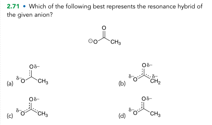 Solved 2.71 • Which of the following best represents the | Chegg.com