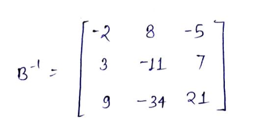 Solved 7 2 . Let A = 0 3 - 1 , the matrix in 2b). Use your | Chegg.com