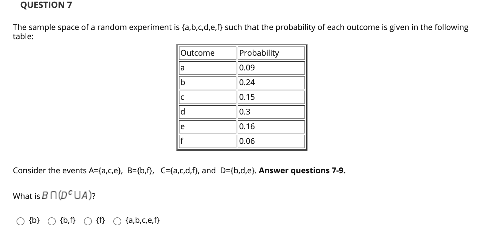 Solved Part B) What Is The Probability That B Occurs Given | Chegg.com