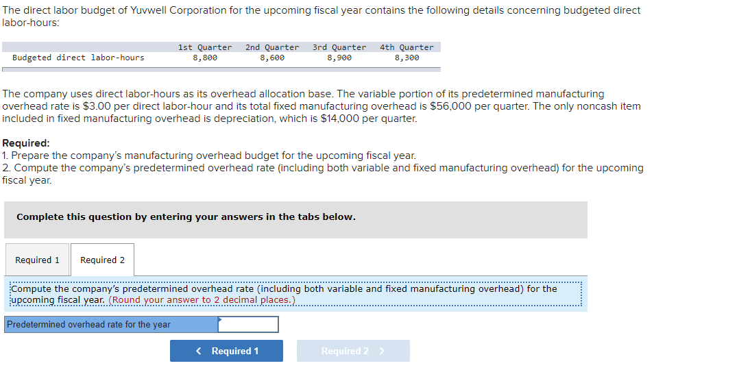 solved-the-company-uses-direct-labor-hours-as-its-overhead-chegg