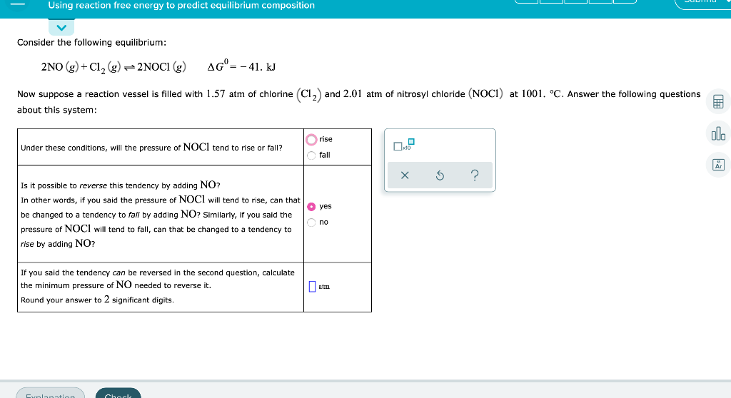Solved Using reaction free energy to predict equilibrium Chegg com Solved Using reaction free energy to predict equilibrium Chegg com