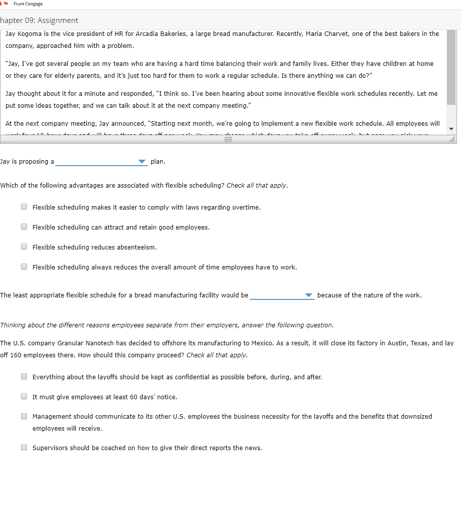 Solved From Cengage hapter 09: Assignment Jay Kogoma is the | Chegg.com