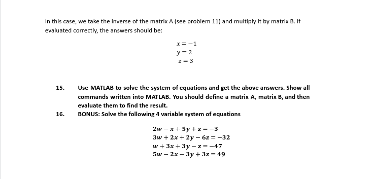 Solved MATLAB also has some built-in functions. Try the | Chegg.com