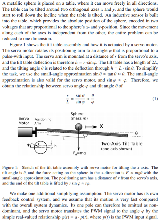 Solved A metallic sphere is placed on a table, where it can | Chegg.com
