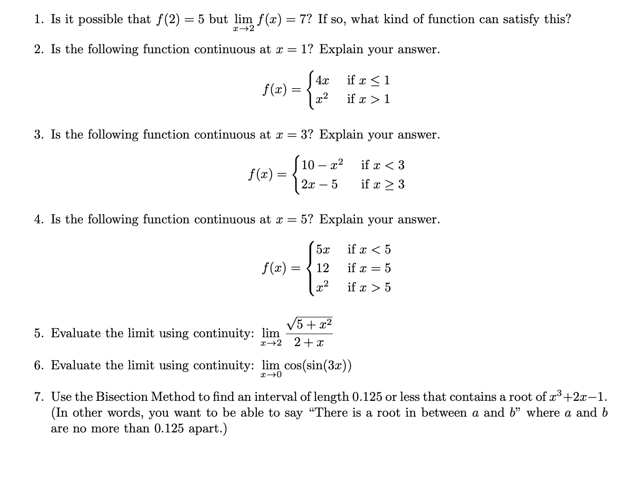 solved-1-is-it-possible-that-f-2-5-but-lim-f-x-7-if-chegg