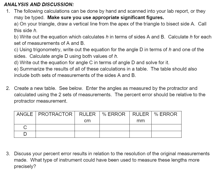 Solved 1. Print Out This Page So You Can Make Measurements | Chegg.com