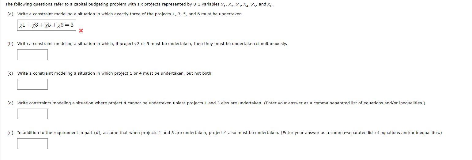 Solved The Following Questions Refer To A Capital Budgeting | Chegg.com