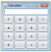 Solved Create the following GUI in java(Image below). The | Chegg.com