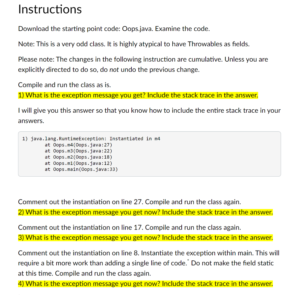 Solved Instructions Download the starting point code: | Chegg.com