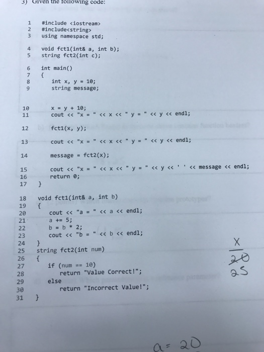 Function Prototypes C