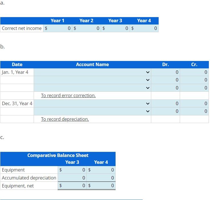 Solved Recording and Reporting an Error, Comparative | Chegg.com
