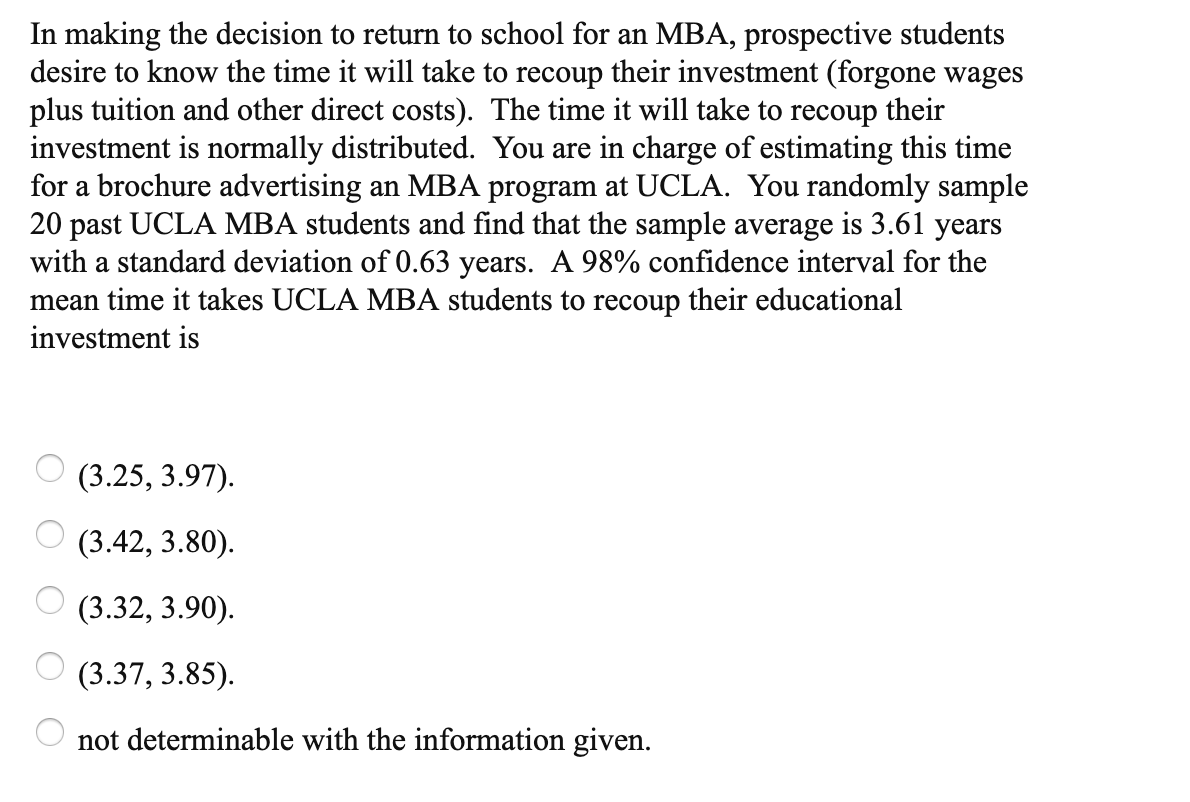 solved-in-making-the-decision-to-return-to-school-for-an-chegg