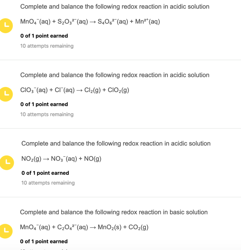 solved-complete-and-balance-the-following-redox-reaction-in-chegg