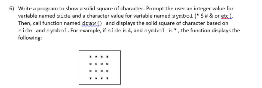 Solved this is for my C program subject under user defined | Chegg.com