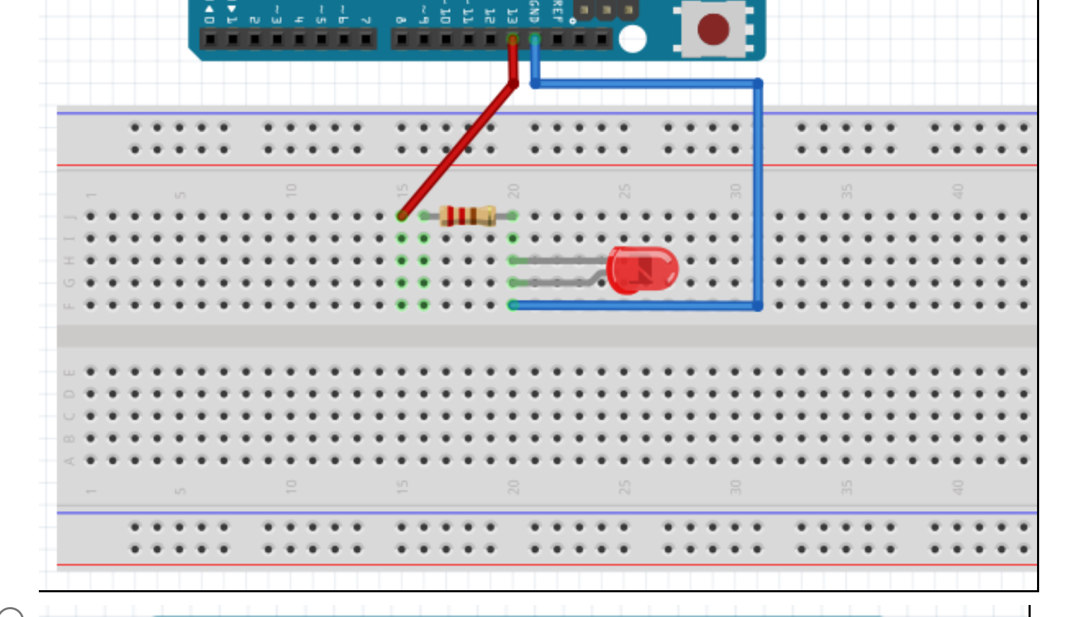 Solved You are tying to wire an LED and a resistor. You want | Chegg.com