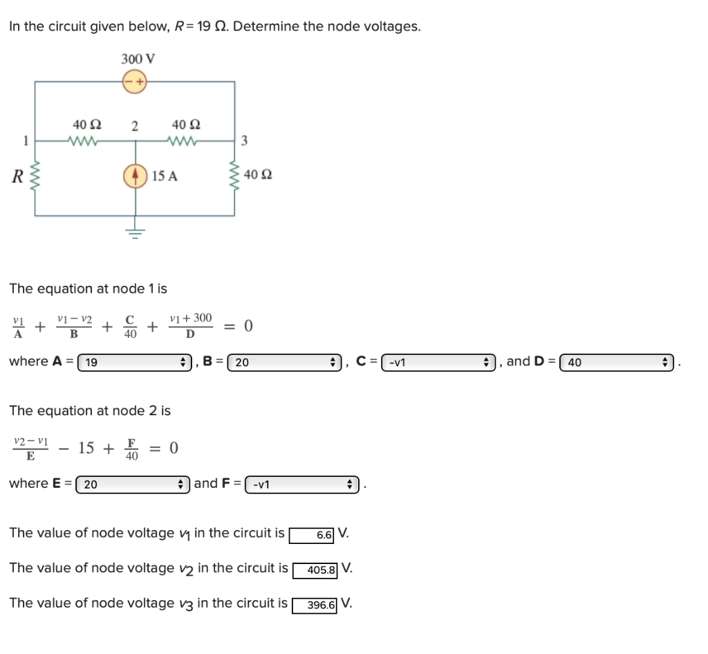 Solved In the circuit given below, R= 11 12. Find 11, 12, | Chegg.com