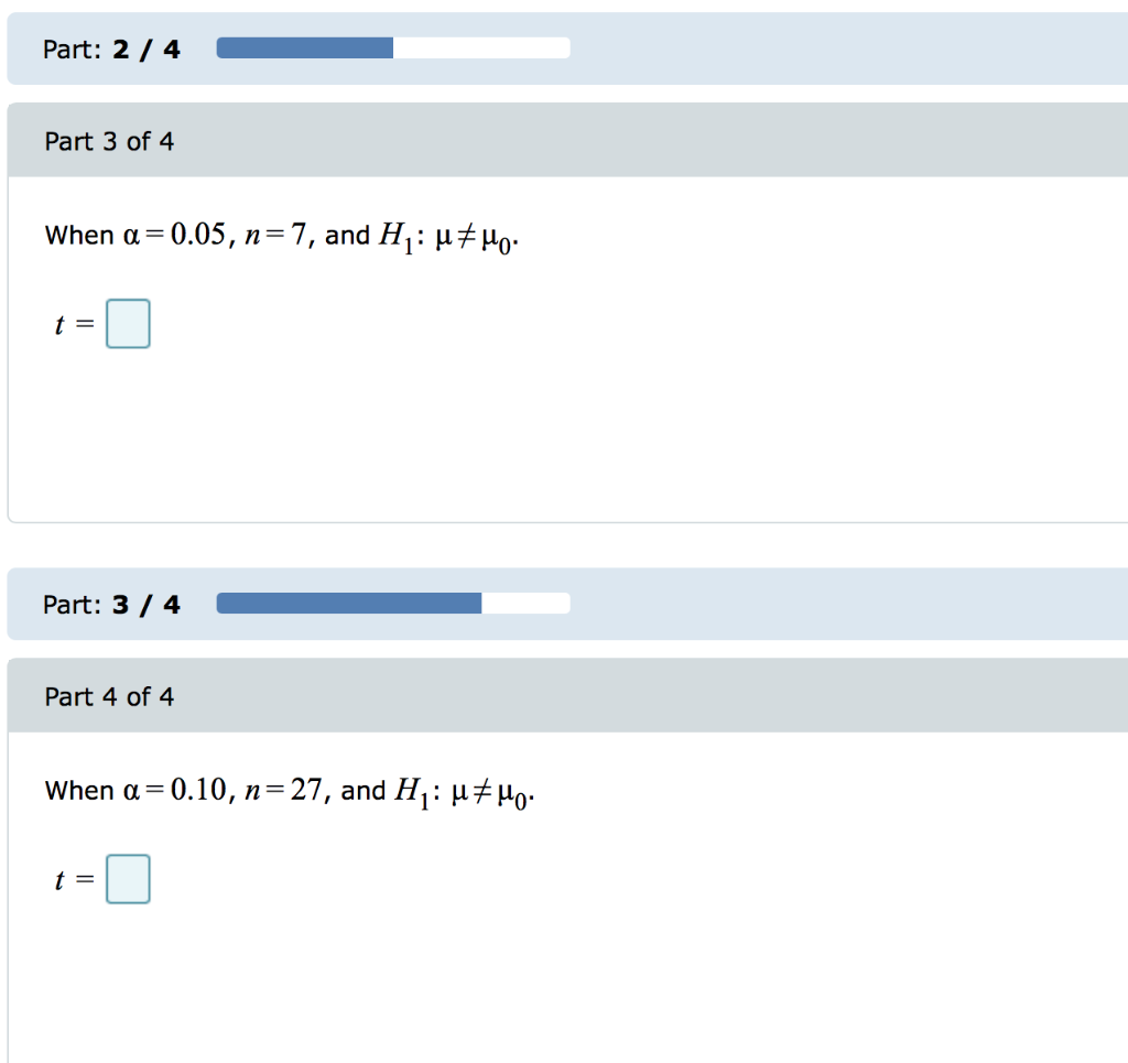 Solved Use Critical Values for the Student's t Distribution | Chegg.com