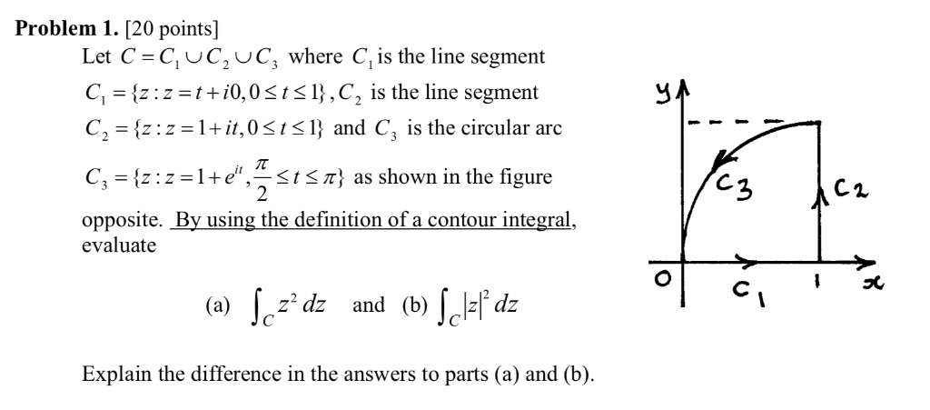 Solved Problem 1 20 Points Let C C C2c Where C Is The Chegg Solved Problem 1 20 Points Let C C C2c Where C Is The Chegg
