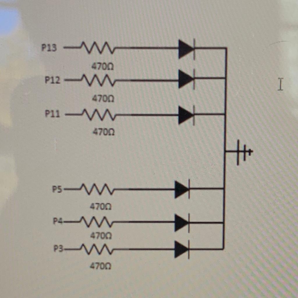 Solved Using Arduino Tinkercad: Design a traffic light | Chegg.com image.