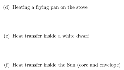 Solved 3. Energy Transport There are three mechanisms for | Chegg.com