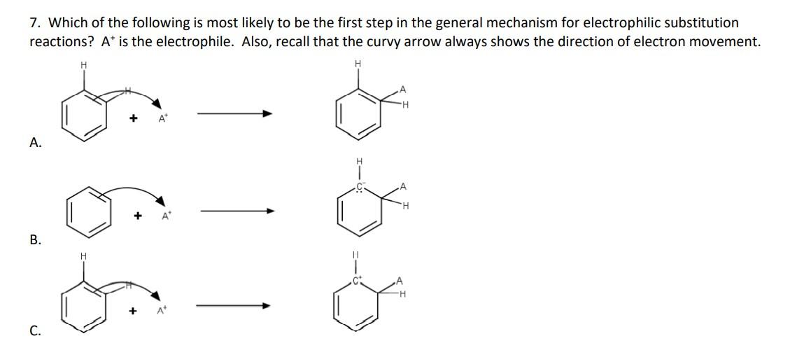 Solved 7. Which of the following is most likely to be the | Chegg.com