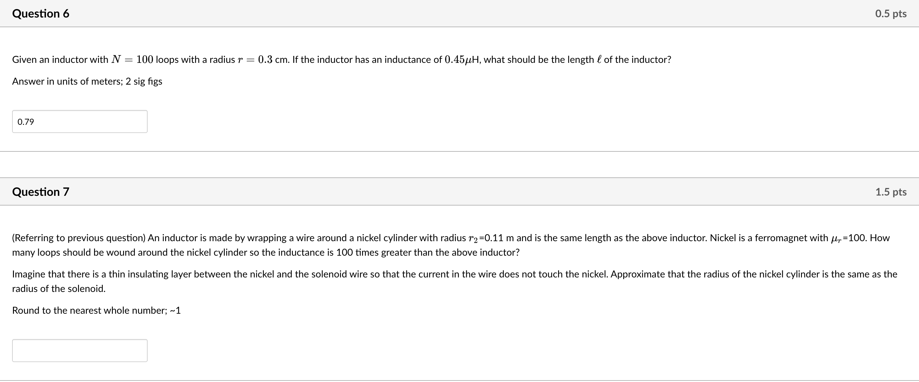 Solved I need to know how to solve Question 7 but would like | Chegg.com