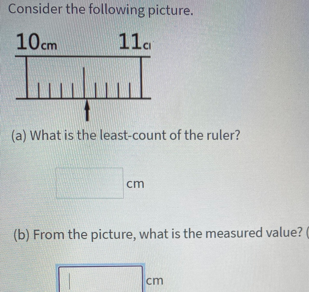 solved-a-what-is-the-least-count-of-the-ruler-b-from-the-chegg