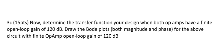 Solved Problem 3 (35 pts] – Transfer function and Bode Plots | Chegg.com