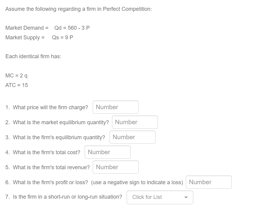 solved-assume-the-following-regarding-a-firm-in-perfect-chegg