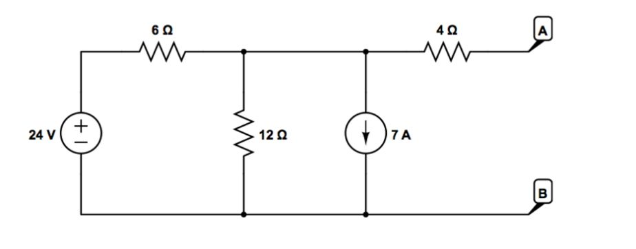 Solved simulate the circuit and measure thevenins voltage | Chegg.com