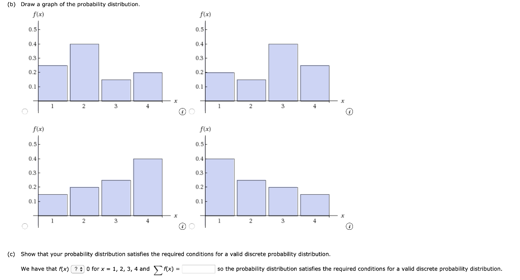 Solved The following data were collected by counting the | Chegg.com