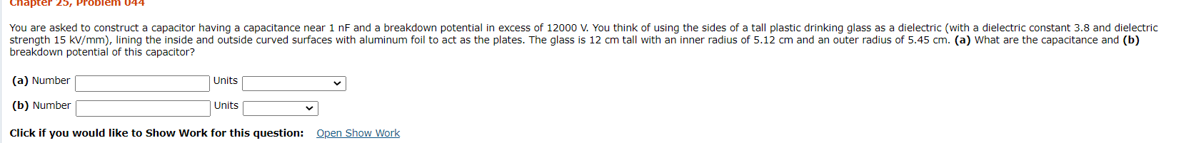 Solved Chapter 25, PPoblely 044 You are asked to construct a | Chegg.com