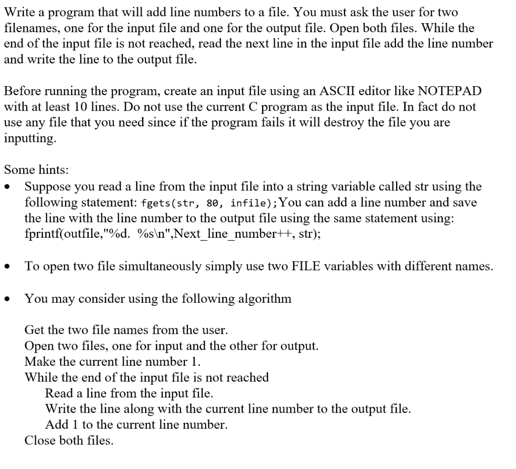 Solved Please help with this question I need it in C++ | Chegg.com