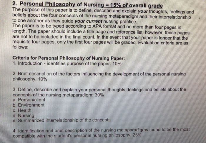 2-personal-philosophy-of-nursing-15-of-overall-chegg