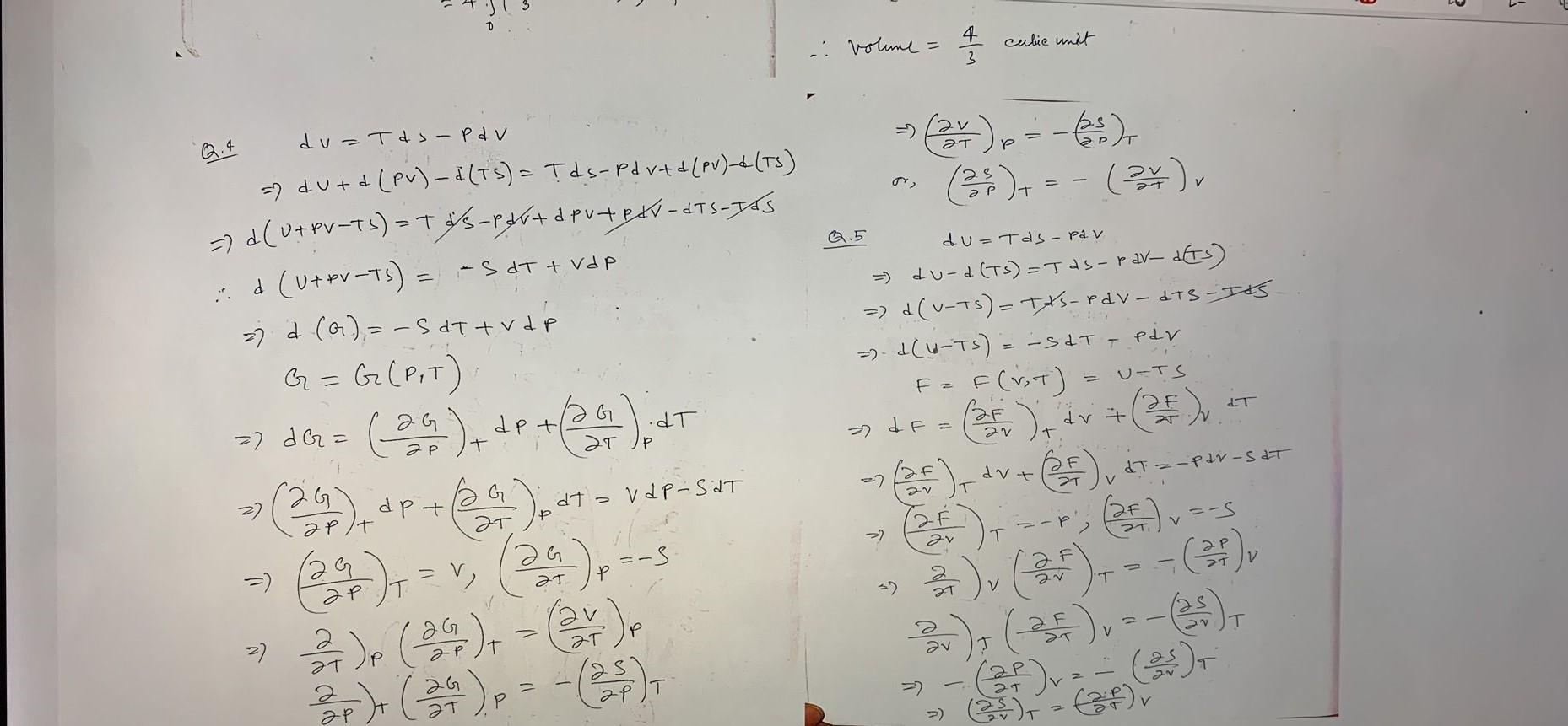 Solved Q3. Determine the volume under the surface described | Chegg.com