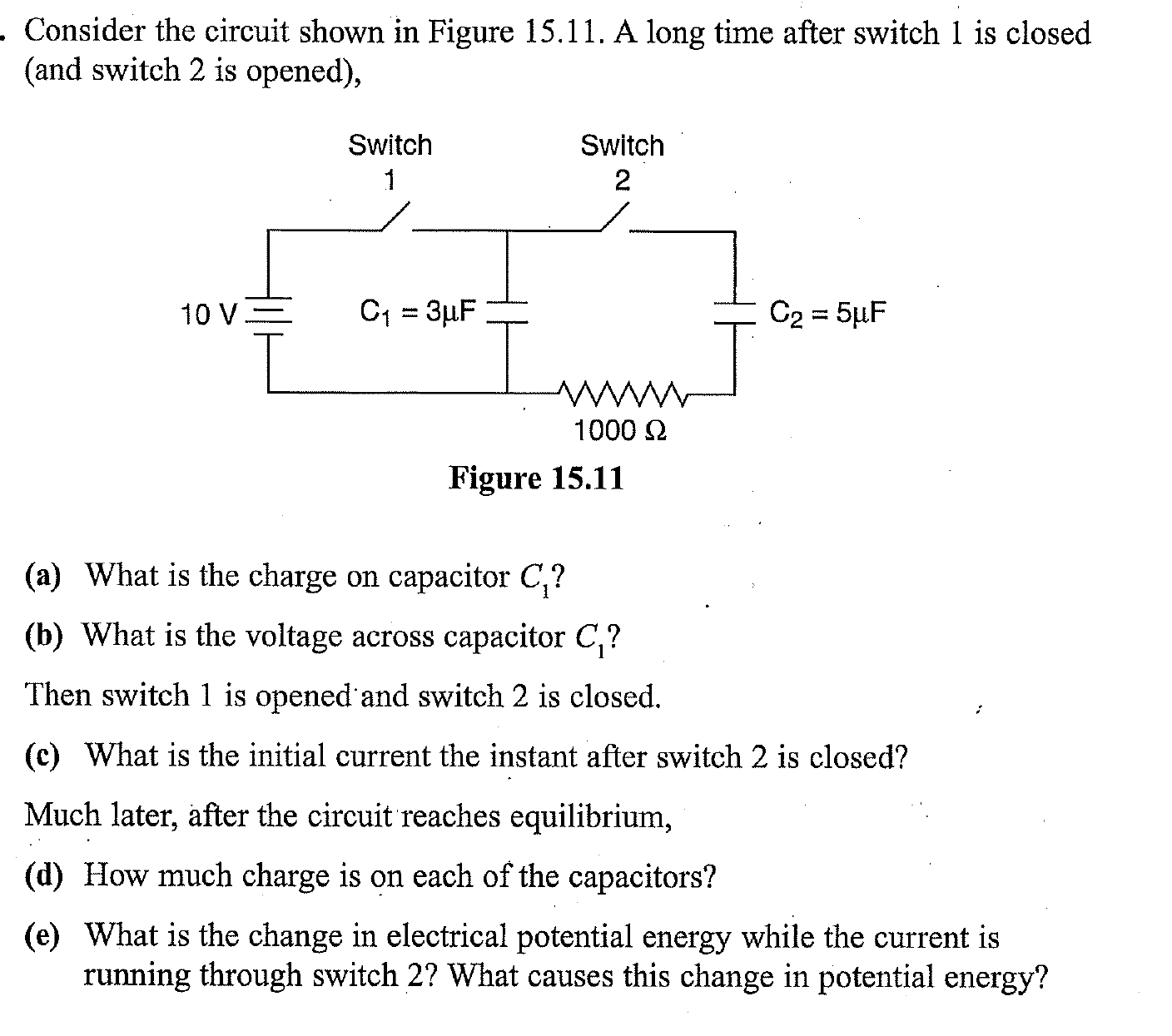 Solved Consider the circuit shown in Figure 15.11. A long | Chegg.com