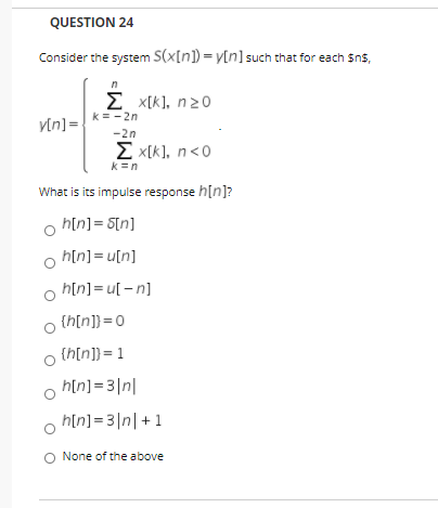 Solved Question 24 Consider The System S X N V N Suc Chegg Com