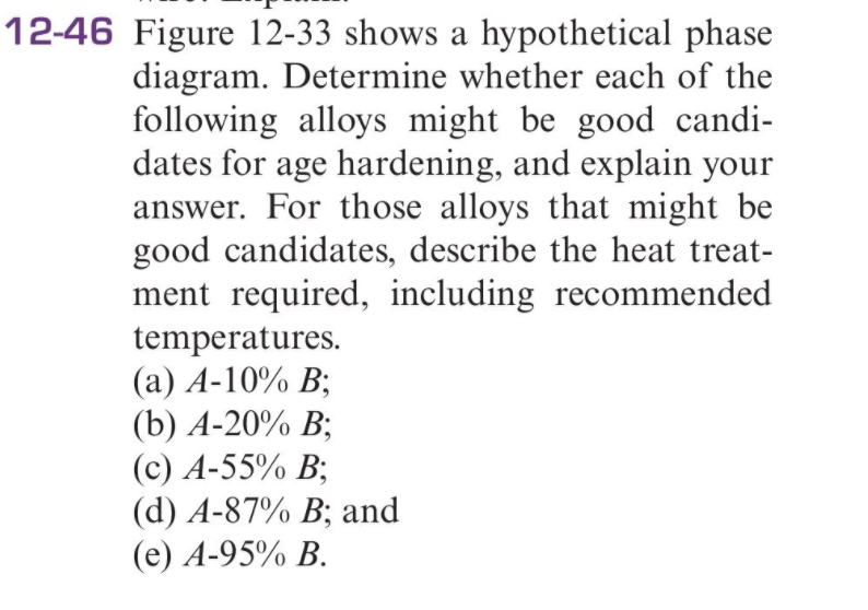 Solved 12-46 Figure 12-33 shows a hypothetical phase | Chegg.com