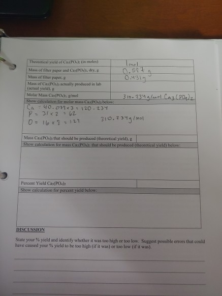 Solved was hoping some one could check my work on this | Chegg.com